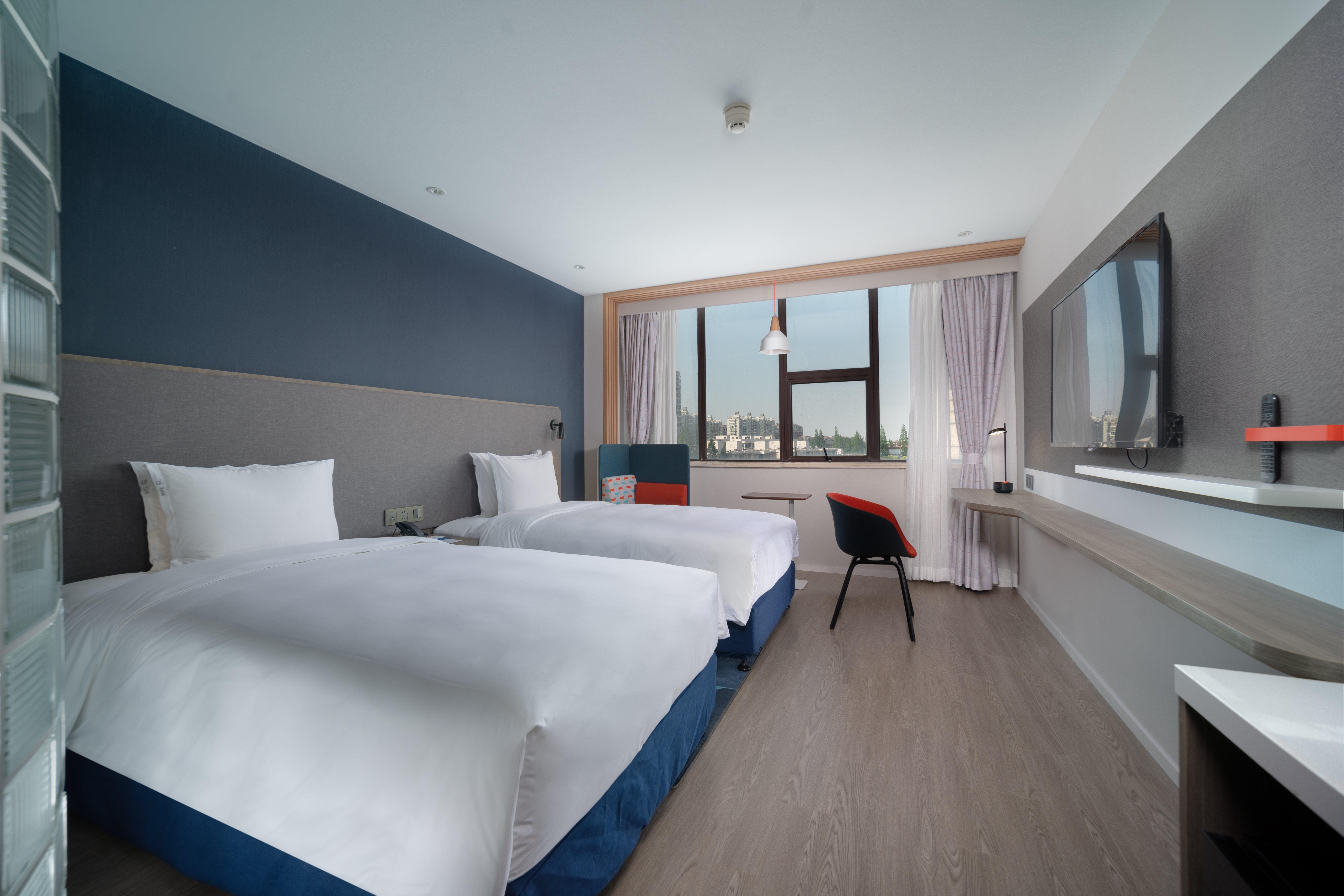 Holiday Inn Express Shanghai Jinqiao Central By Ihg Exterior foto